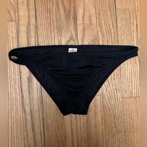 Black Hollister bikini bottom XS